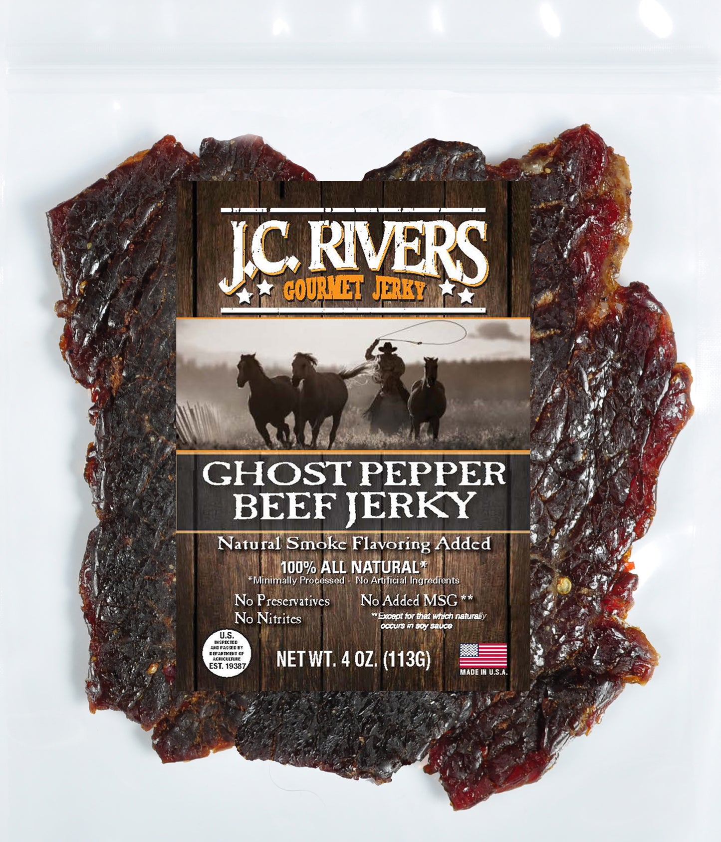 Ghost Pepper Beef Jerky